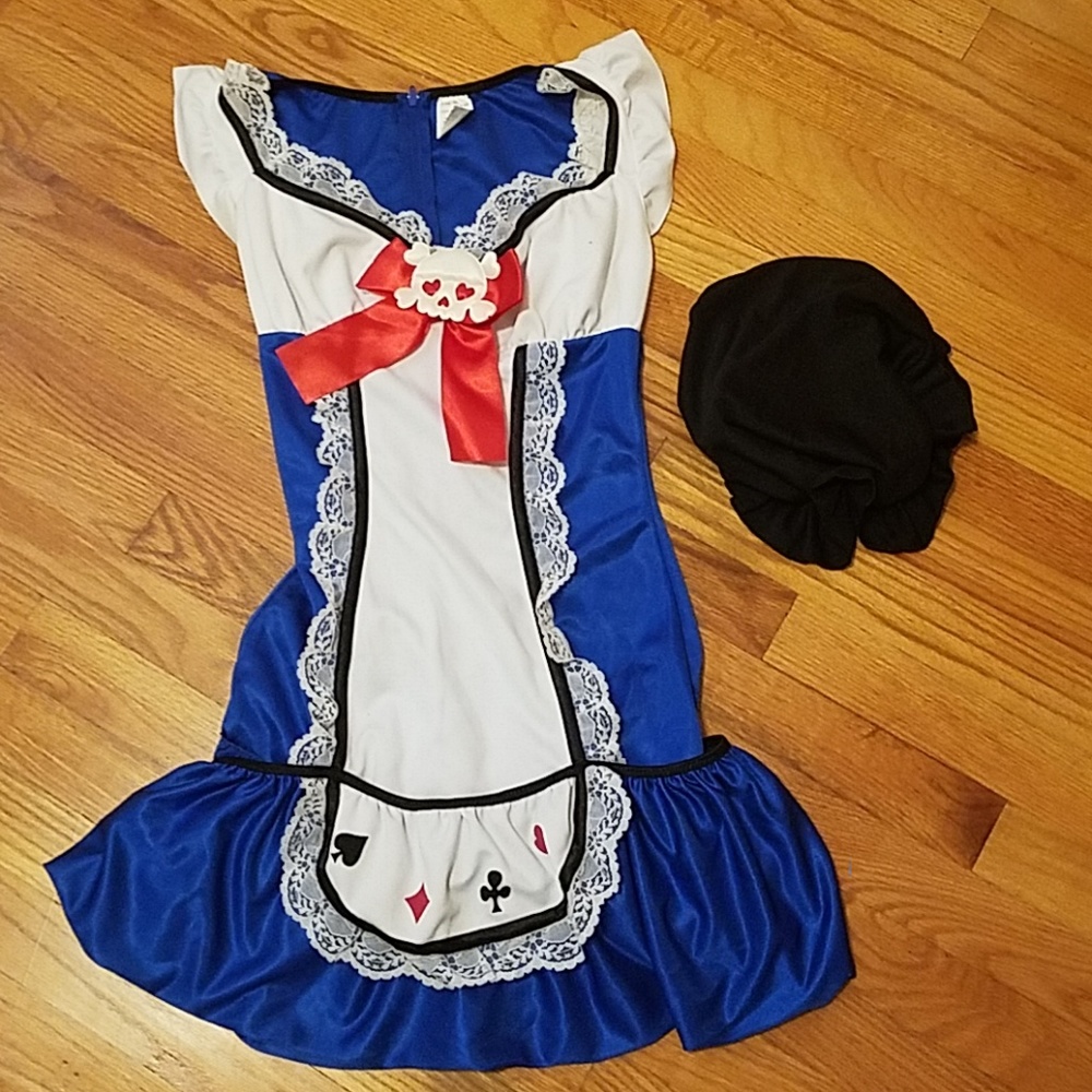 Malice In Wonderland Halloween Costume w Ruffled